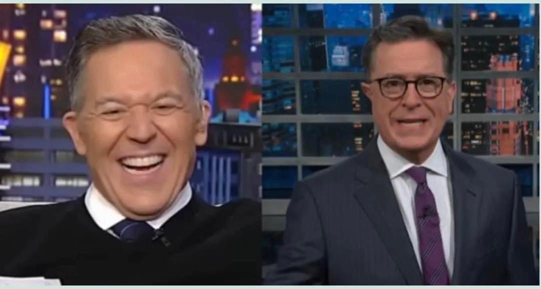 Massive Win For Fox News Star Greg Gutfeld As He Surpasses Woke Stephen Colbert For The First Time, Crushing Cable Late Night