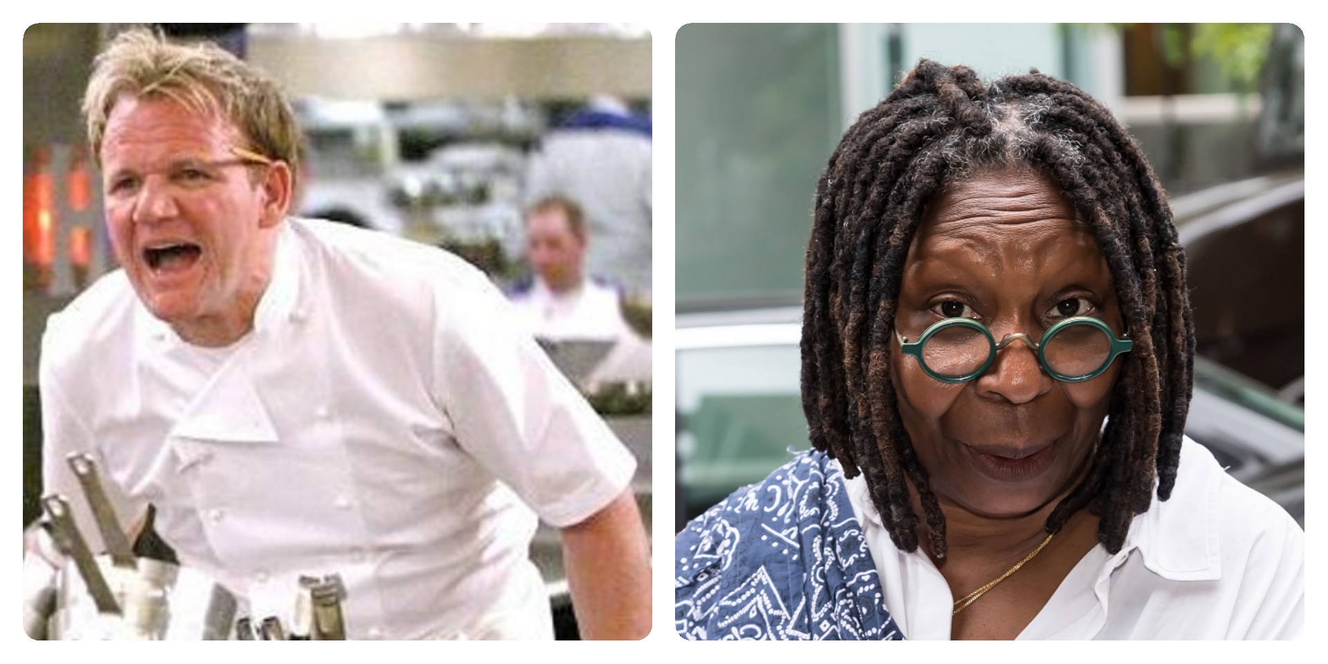 TRUE: Gordon Ramsey Fires Out Whoopi Goldberg from His Restaurant