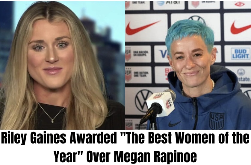 Riley Gaines Awarded “The Best Women of the Year” Over Megan Rapinoe